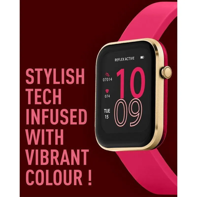 Series 12 Reflex Active Hot Pink Smart Watch