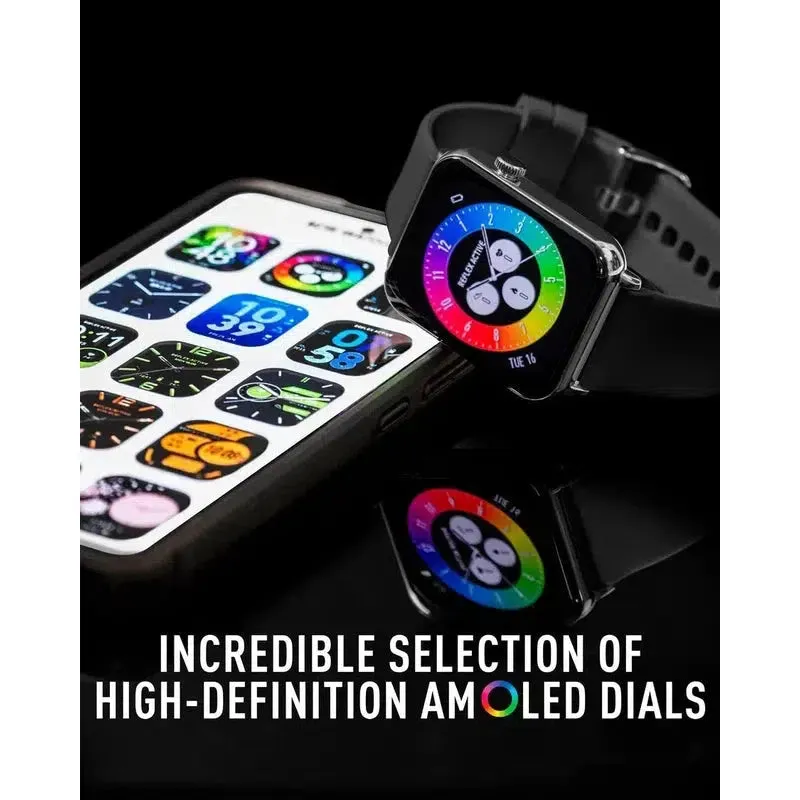 Series 30 Reflex Active Amoled Black Smart Calling Watch