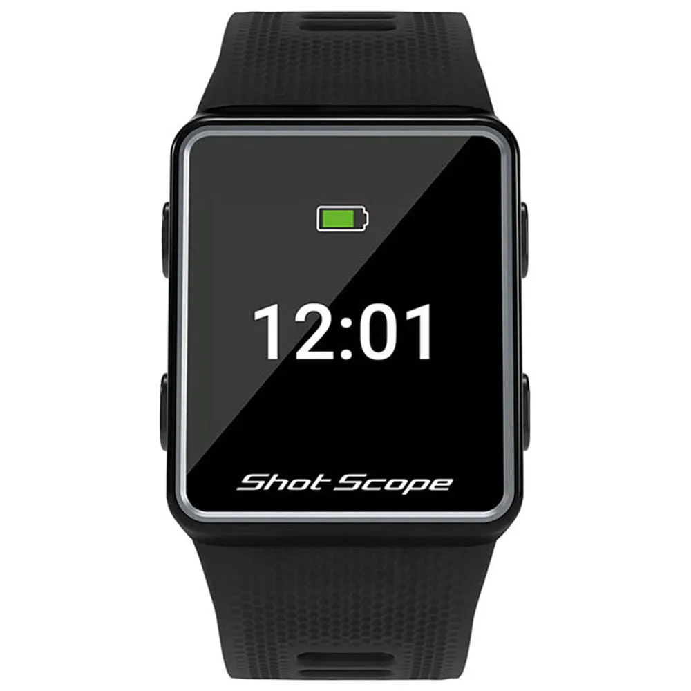 Shot Scope V3 GPS Golf Watch & Performance Tracker - Black