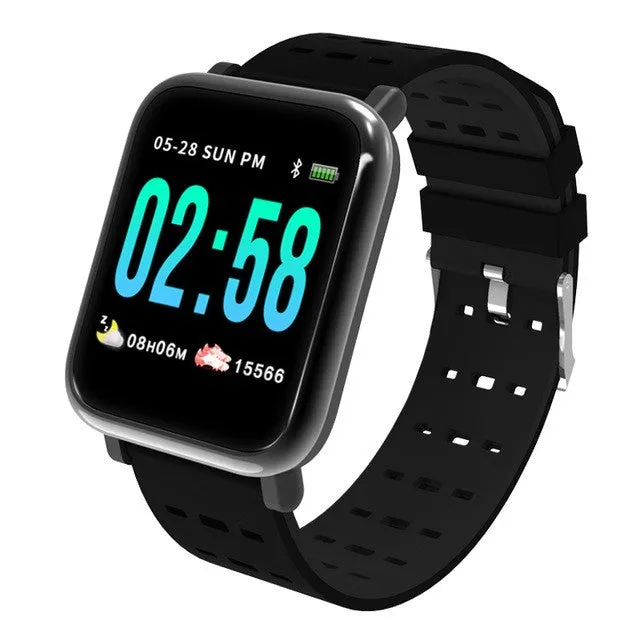 Smart Watch Heart Rate Monitor Sport Fitness Tracker Sleep Monitor Waterproof Sport Watch Band for IOS Android