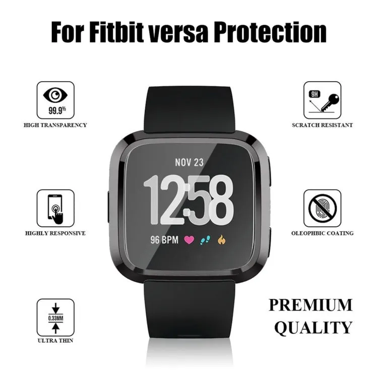 Smart Watch Soft TPU Protective Case for Fitbit Versa(Transparent)