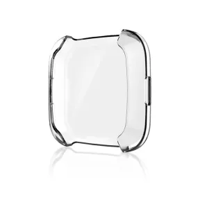 Smart Watch Soft TPU Protective Case for Fitbit Versa(Transparent)