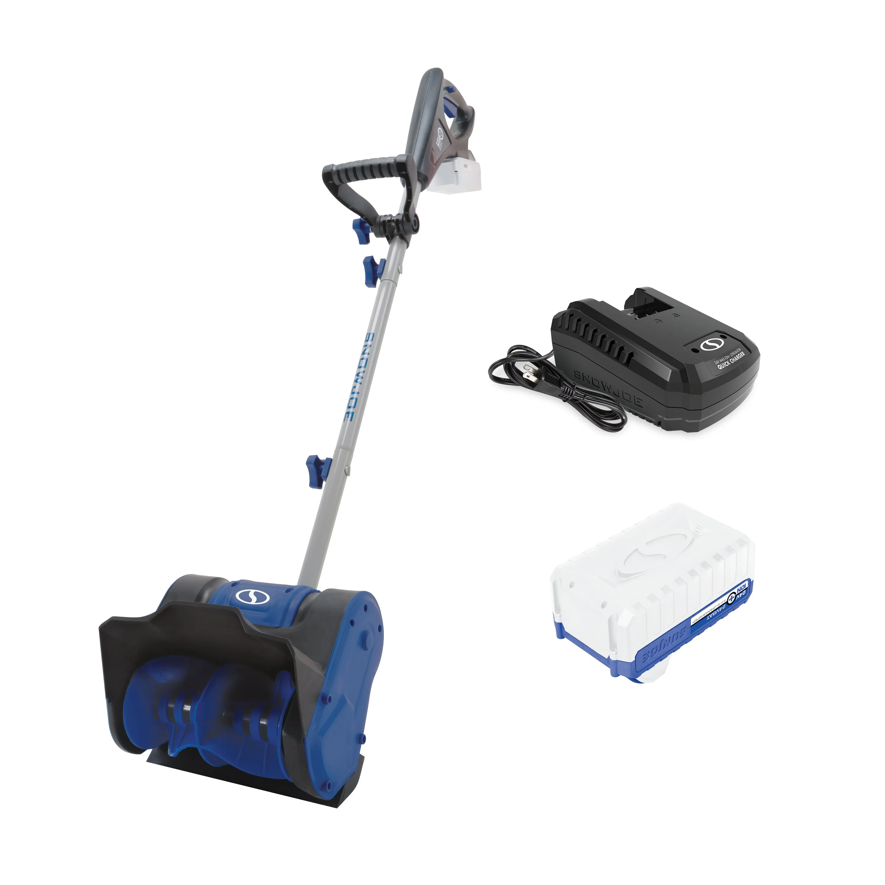 Snow Joe 24V-SS10 24-Volt* IONMAX Cordless Snow Shovel Kit | 10-inch | W/ 4.0-Ah Battery   Charger