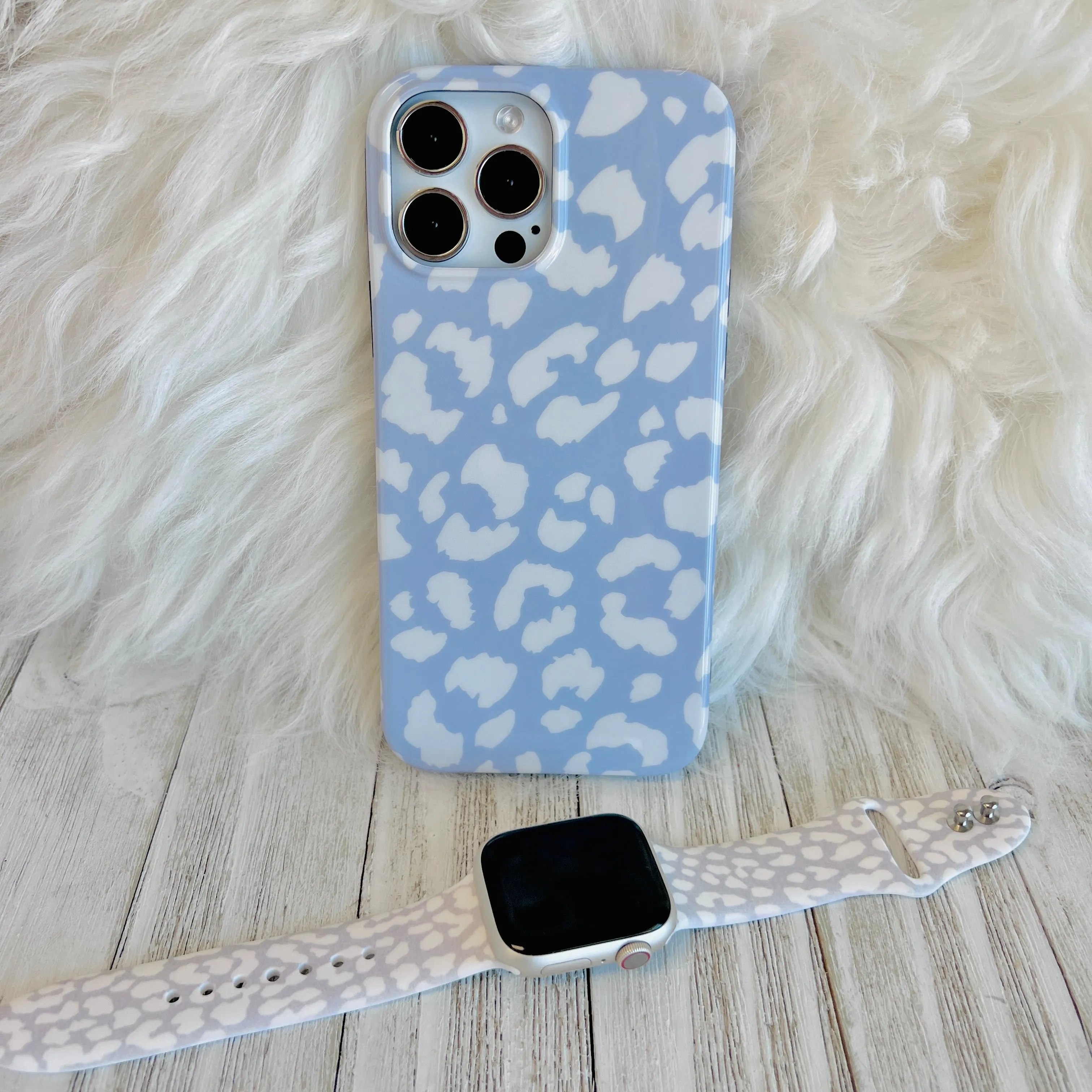 Snow Leopard Phone Case For iPhone