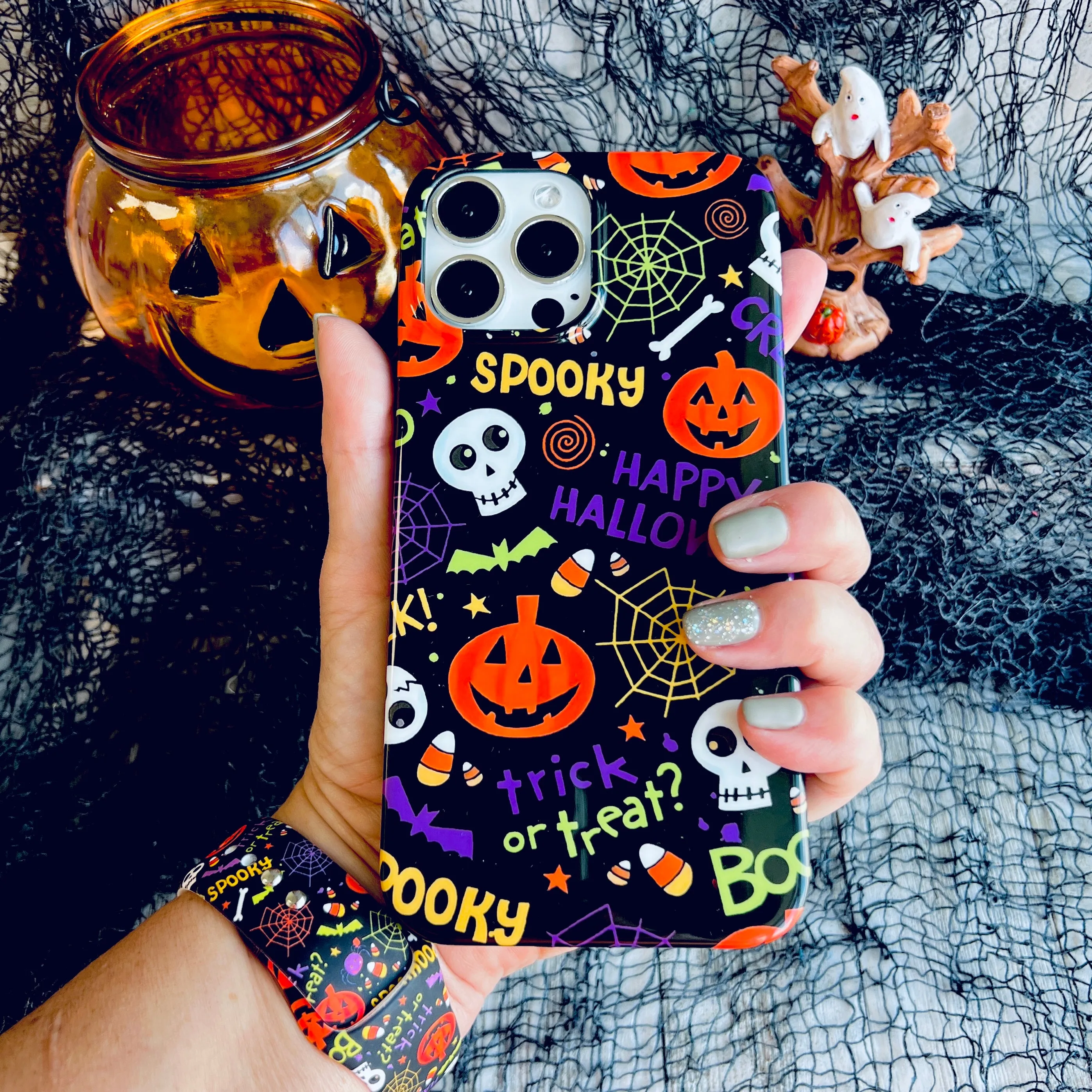 Spooky Phone Case For iPhone