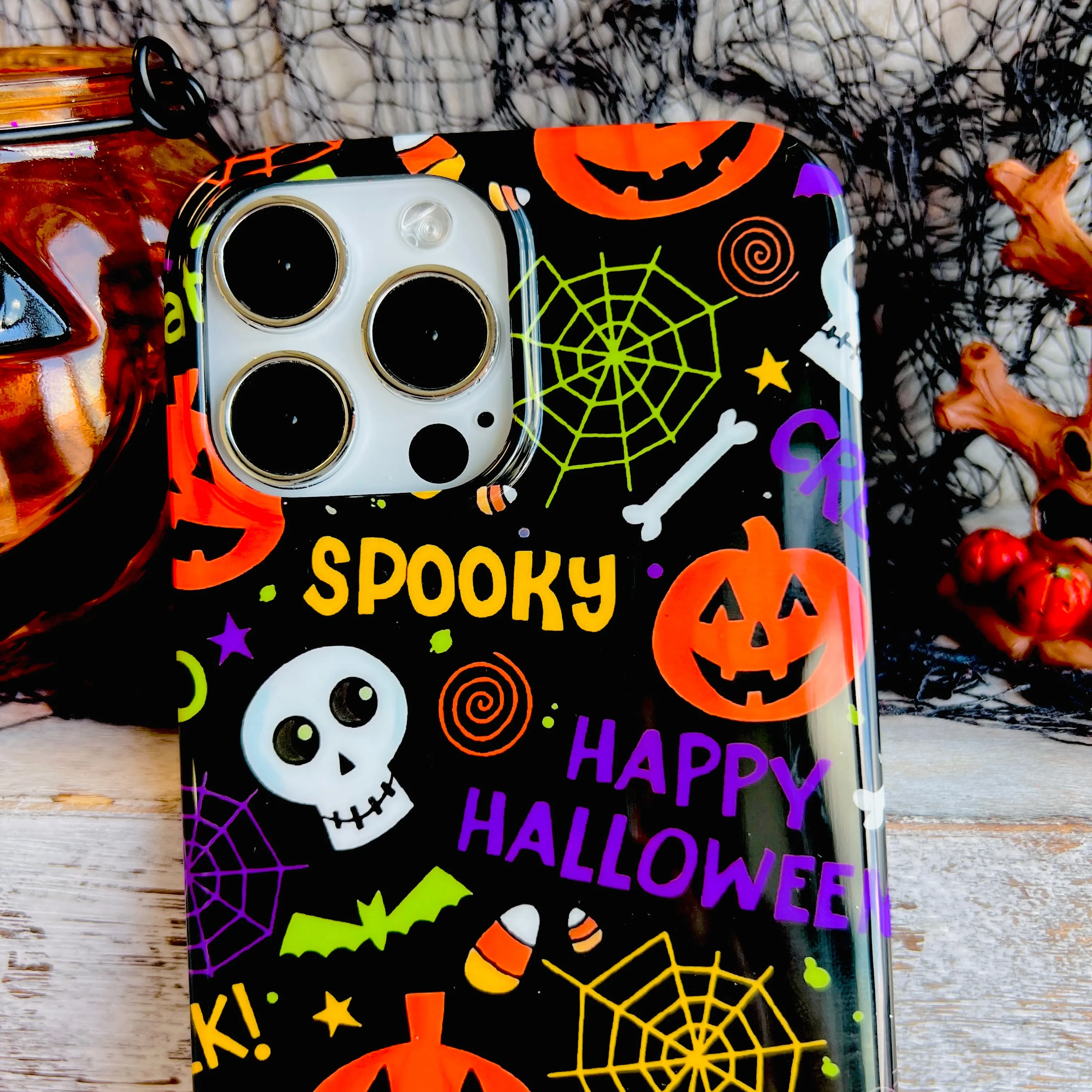 Spooky Phone Case For iPhone