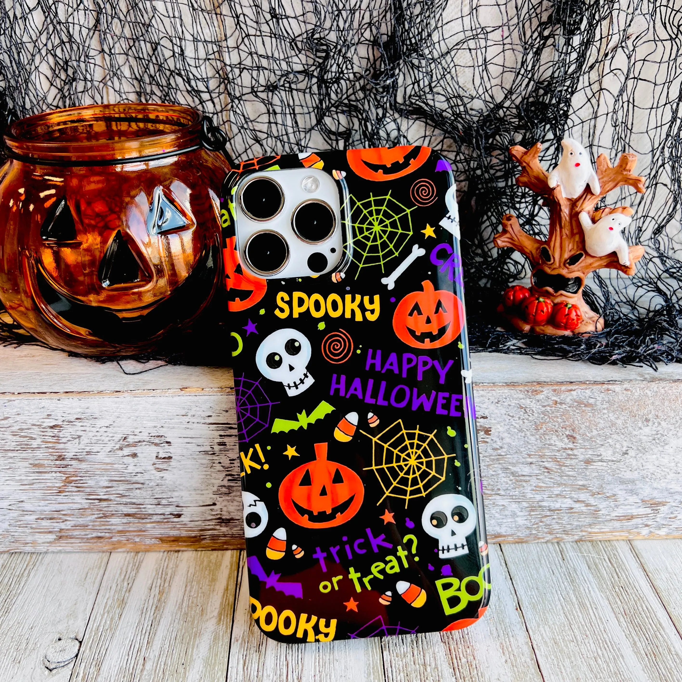 Spooky Phone Case For iPhone