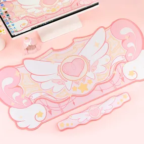 Star Wings Mouse Pad Keyboard KI657