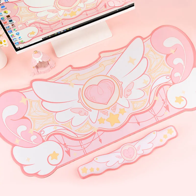 Star Wings Mouse Pad Keyboard KI657