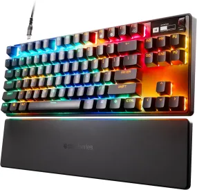 SteelSeries APEX PRO-US TKL (2023) RGB OmniPoint 2.0 可調整機械式PBT遊戲鍵盤 (64856)