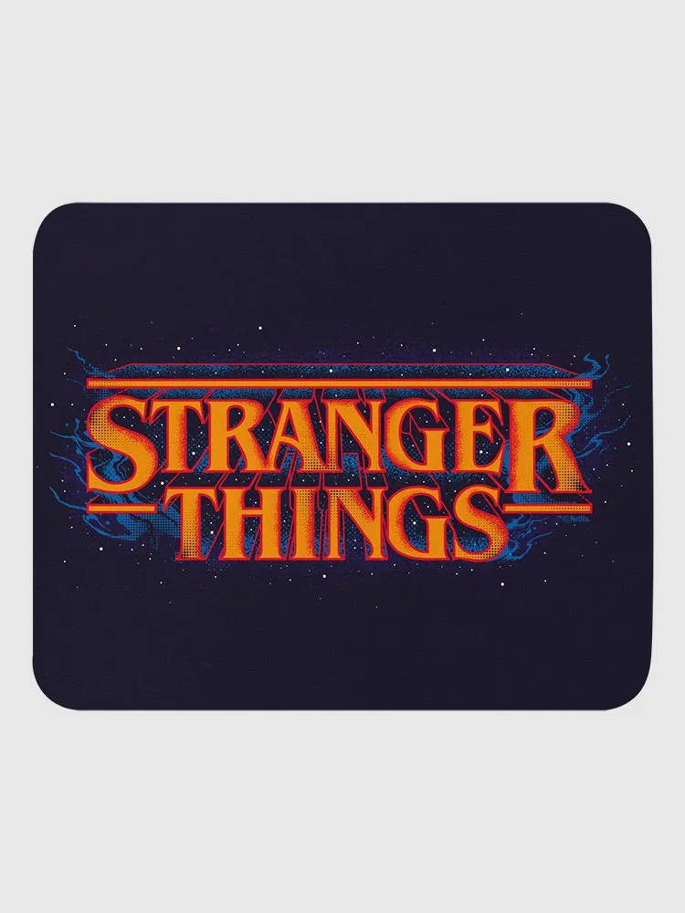 Stranger Things Logo Mouse Pad