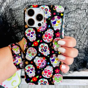 Sugar Skull Print Case For iPhone