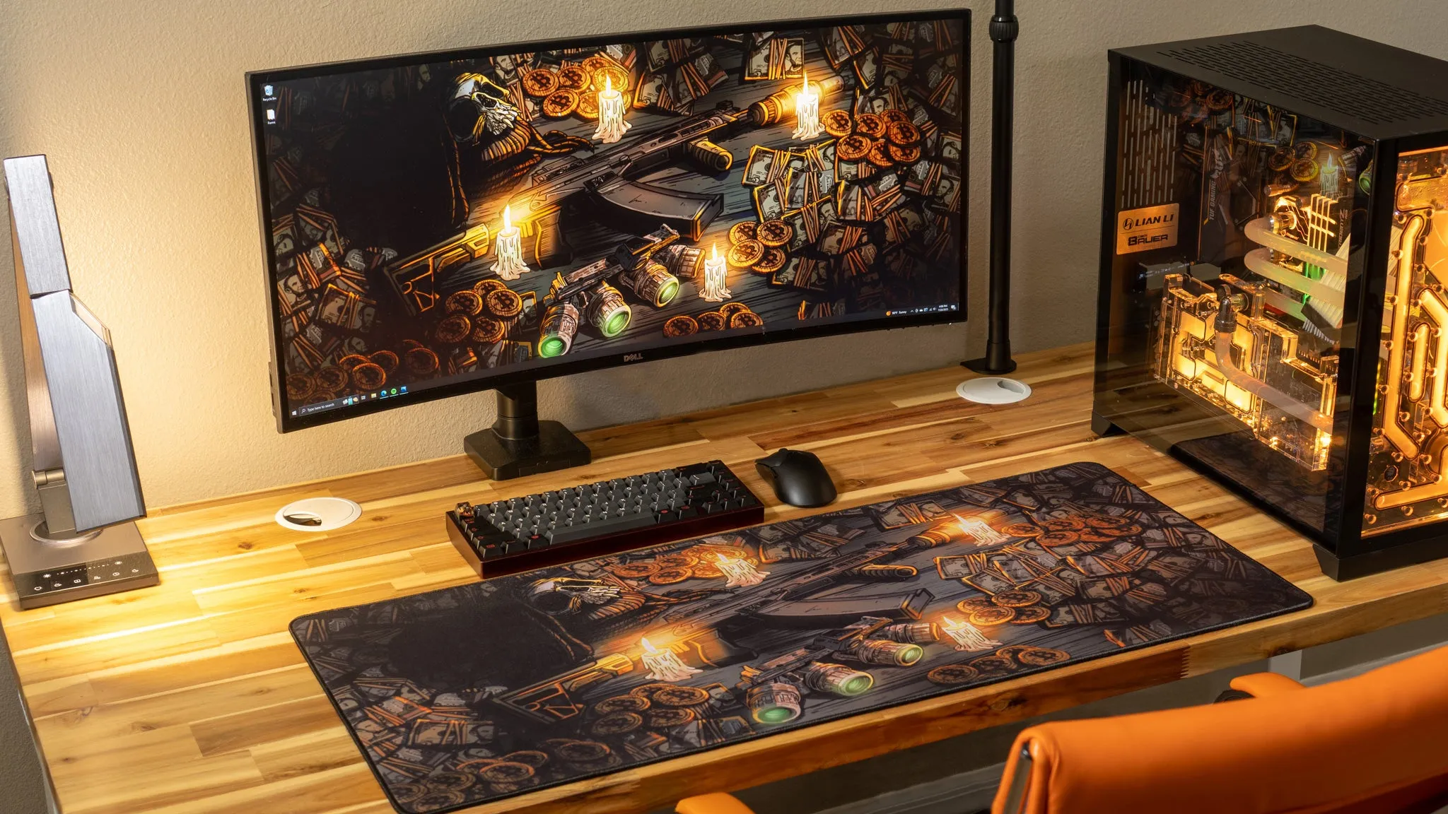 SwampfoxTV "One Life" Limited Edition Content Creator Gaming Deskmat