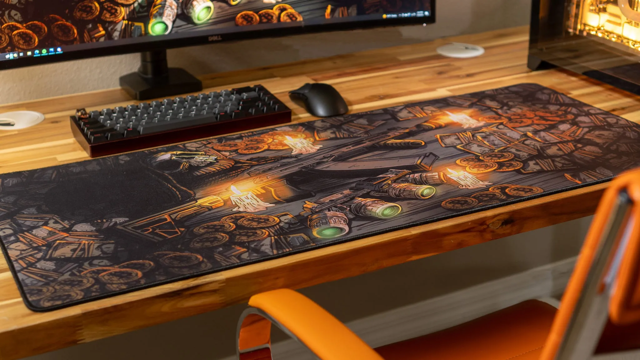 SwampfoxTV "One Life" Limited Edition Content Creator Gaming Deskmat