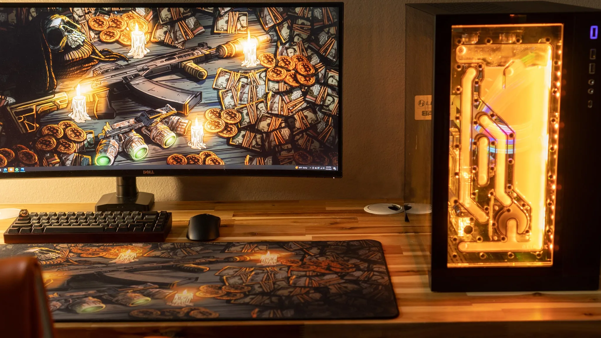 SwampfoxTV "One Life" Limited Edition Content Creator Gaming Deskmat