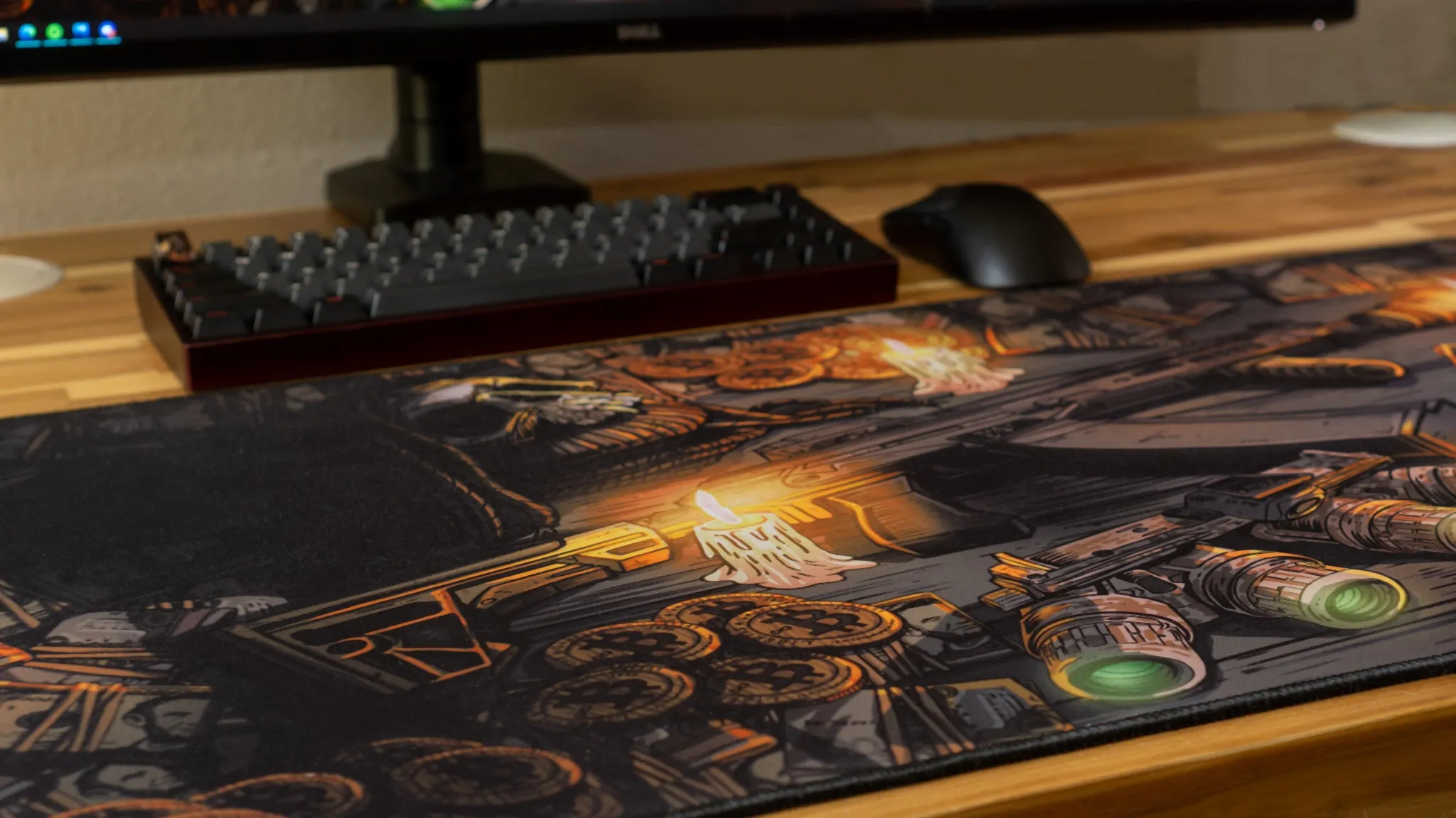 SwampfoxTV "One Life" Limited Edition Content Creator Gaming Deskmat