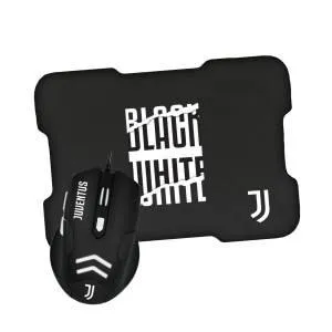 Techmade Kit Mouse USB   Tappetino Gaming Juventus