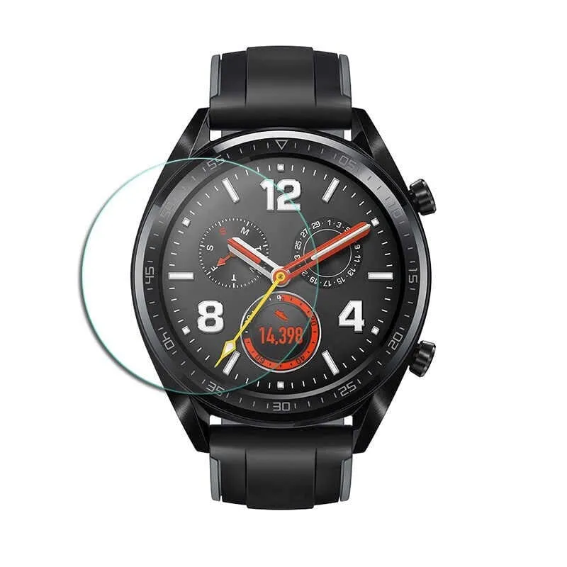 Tempered Glass Screen Protector compatible with the Huawei Watch 2