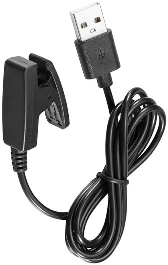 THRE 【2 Pack】For Garmin Approach S20 USB Charger Charging Cable  Garmin Vivomove HR Forerunner 645 Music Lily