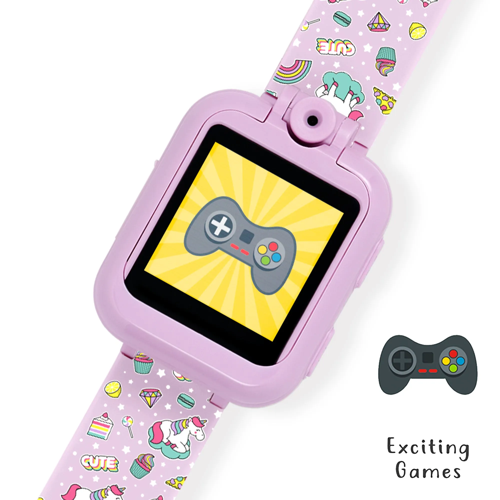 Tikkers Pink Unicorn Interactive Watch & Headphone Set