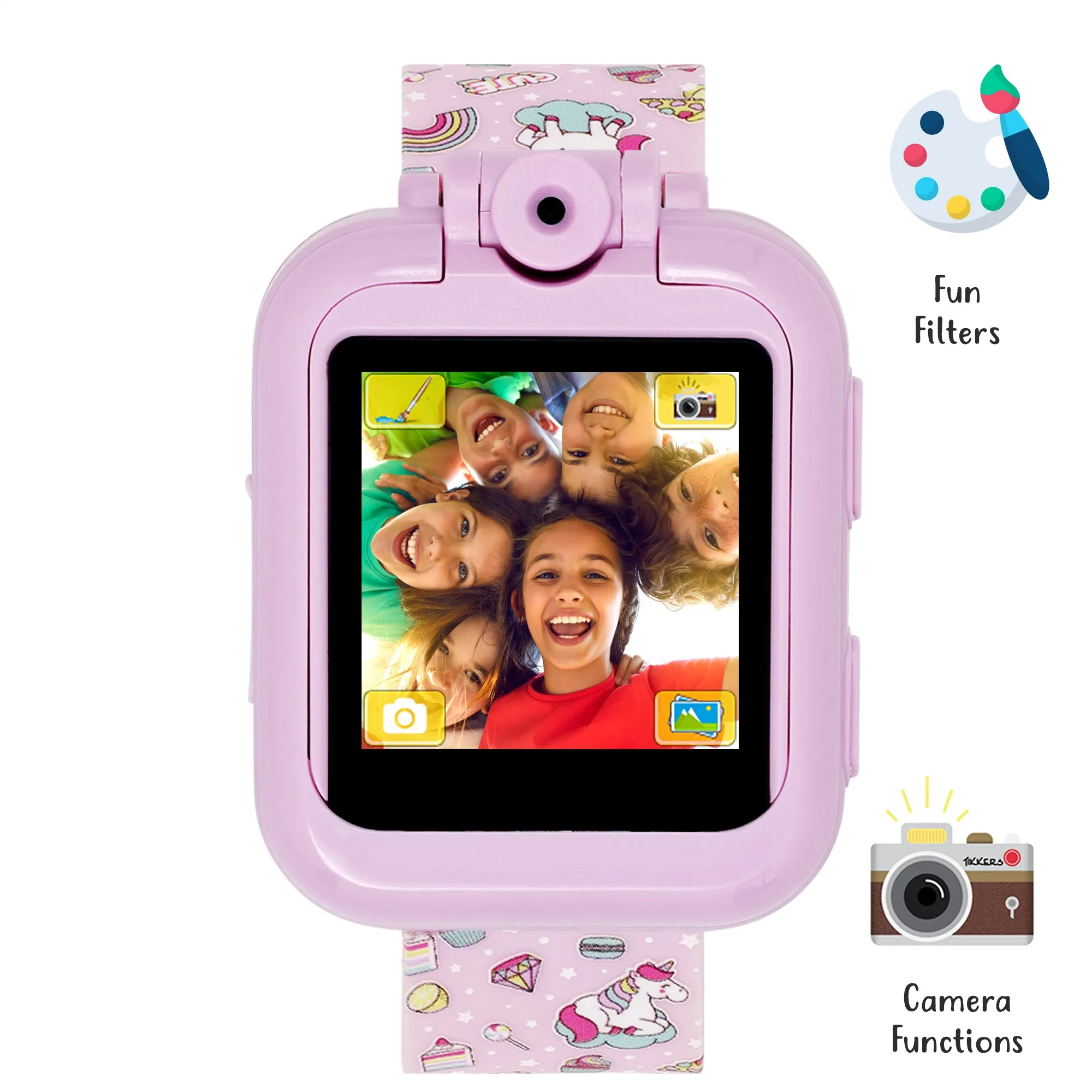 Tikkers Pink Unicorn Interactive Watch & Headphone Set