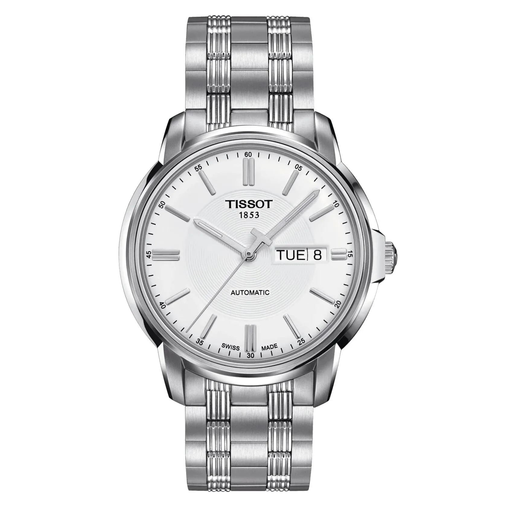 Tissot T0654301103100 Automatic III White Dial Men's Watch