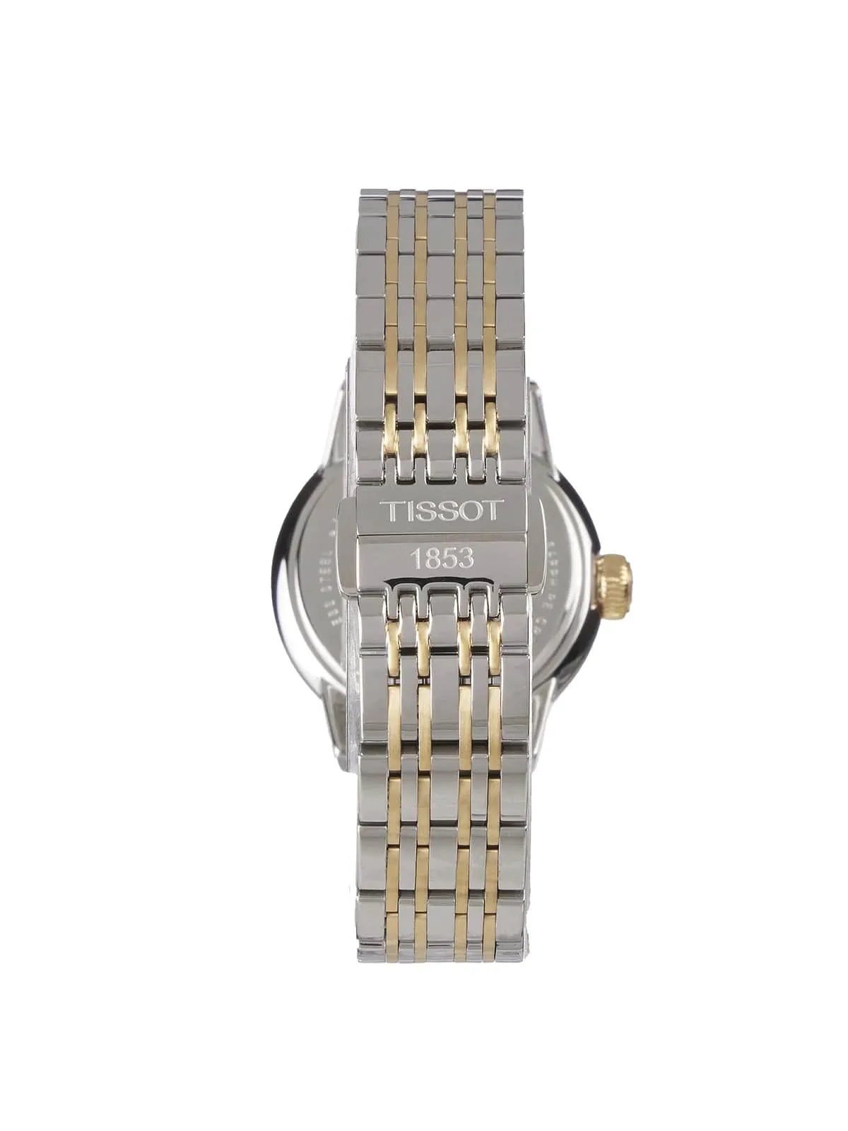 Tissot T0852102201100 Carson White Dial Two-tone Ladies Watch