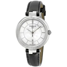 Tissot T0942101611100 T-Lady Flamingo Leather Ladies Watch