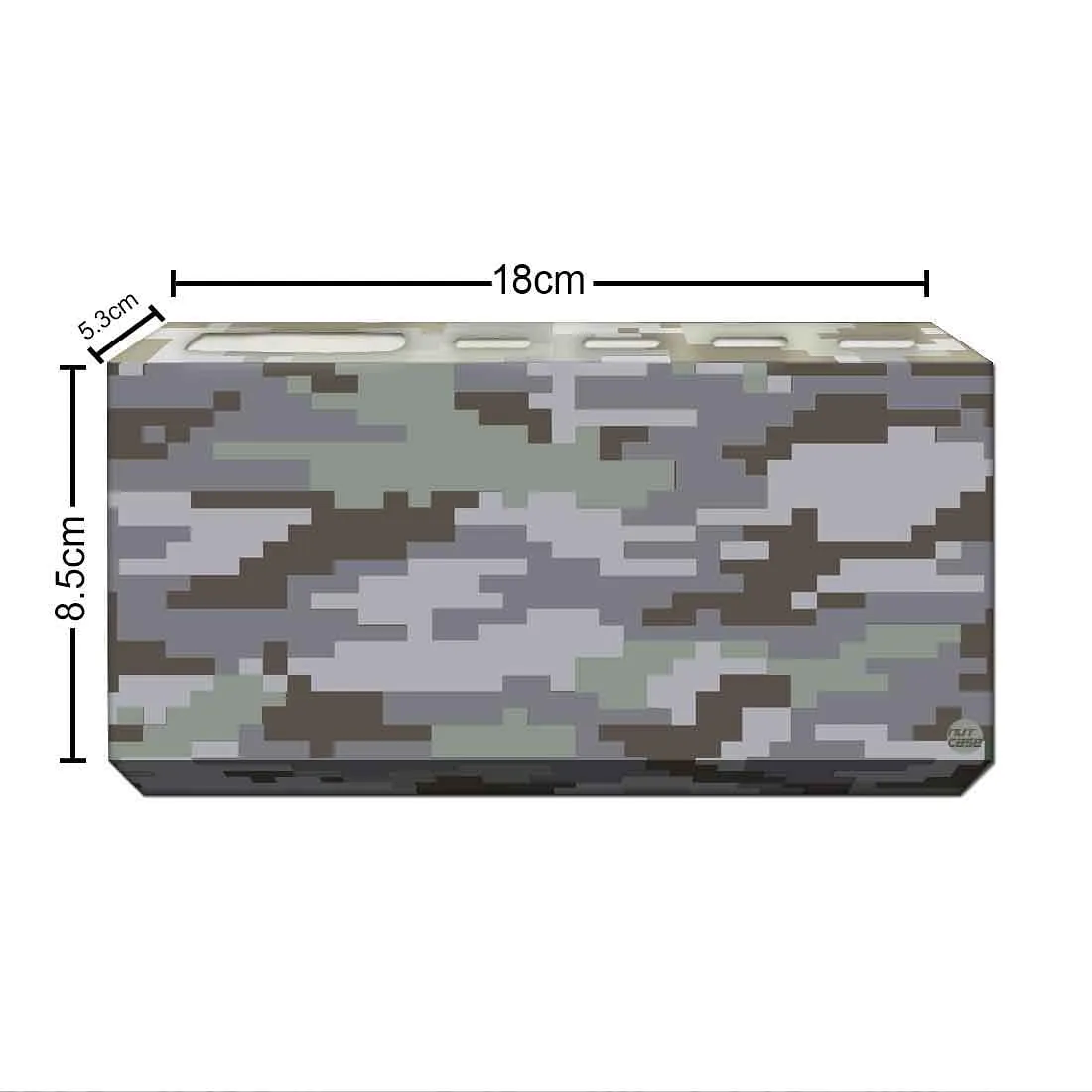 Toothbrush Holder Wall Mounted -8 Bit Camo