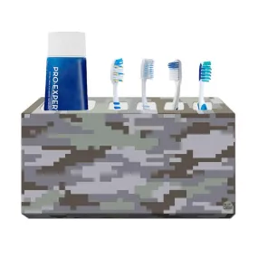 Toothbrush Holder Wall Mounted -8 Bit Camo