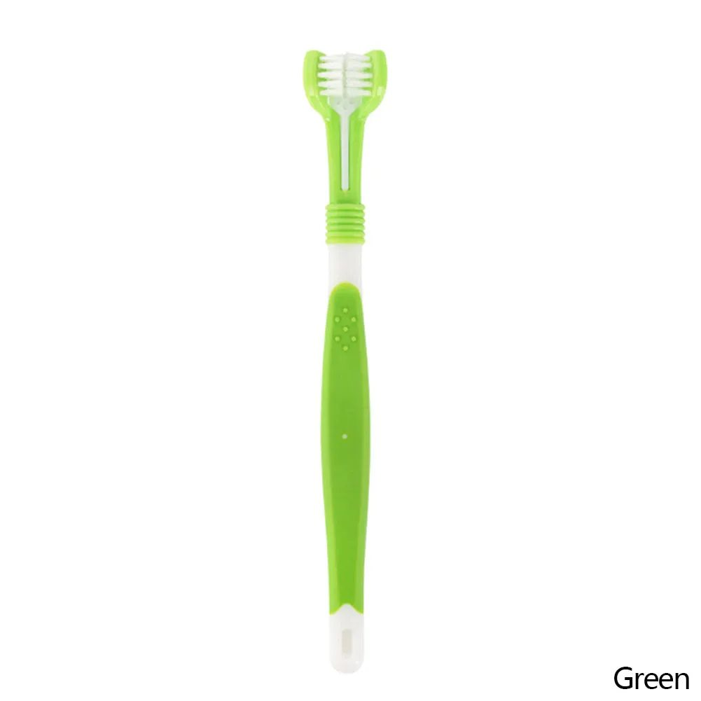 Toothbrush Three-Head Multi-angle Toothbrush Cleaning Brush