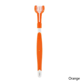 Toothbrush Three-Head Multi-angle Toothbrush Cleaning Brush