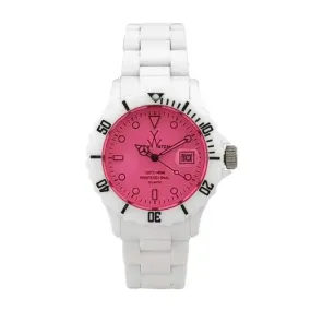 TOY FLUO MOOD ONLY TIME WHITE DIAL WATCH