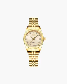 Undina – Delicate design – Golden watch