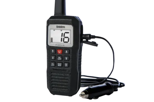 Uniden Atlantis 155 Handheld Two-Way VHF Floating Marine Radio - ATLANTIS 155