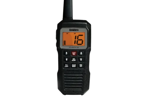 Uniden Atlantis 155 Handheld Two-Way VHF Floating Marine Radio - ATLANTIS 155