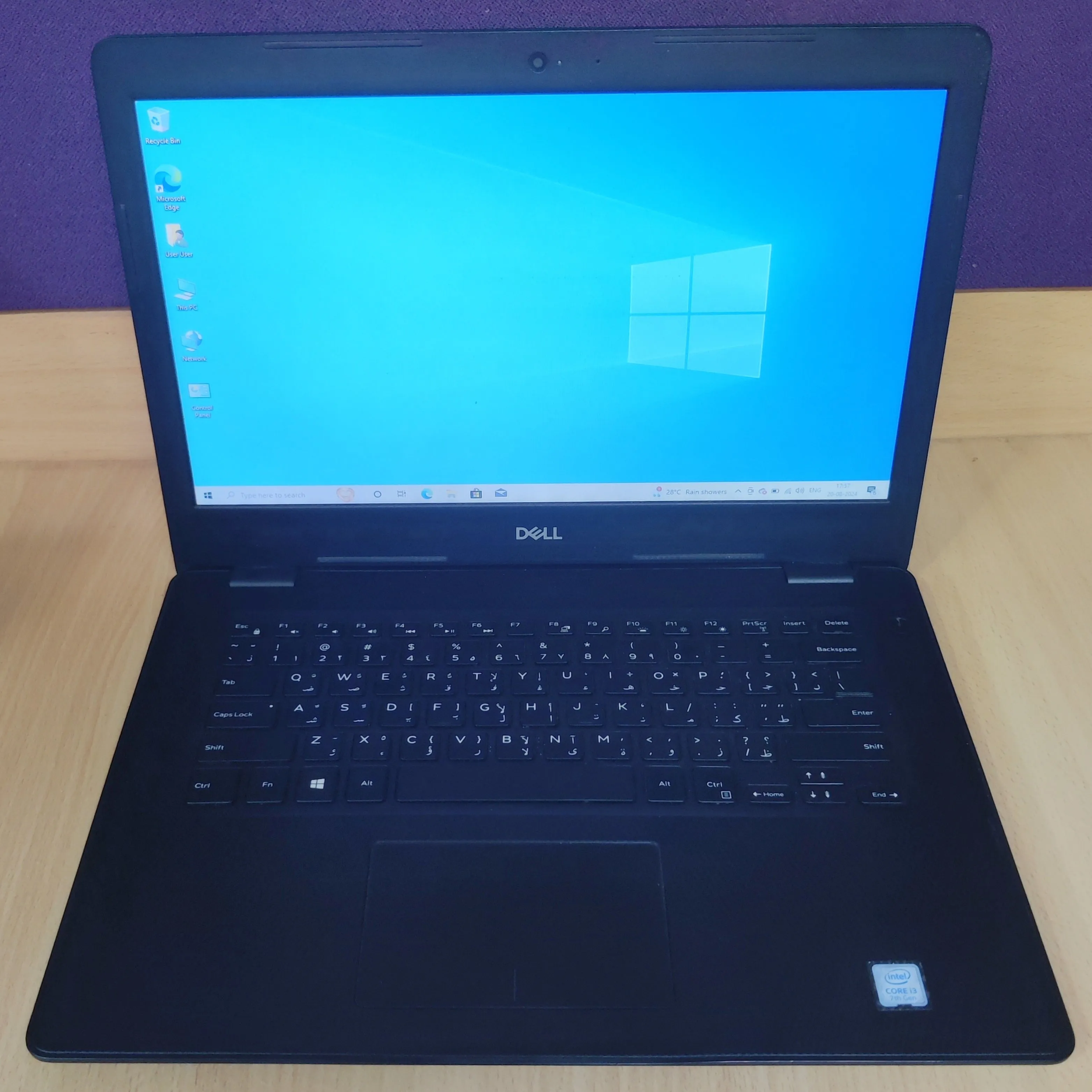 Used Dell Inspiron 3481 14" Intel Core i3-7TH Gen 1TB HDD 8GB RAM Black Laptop