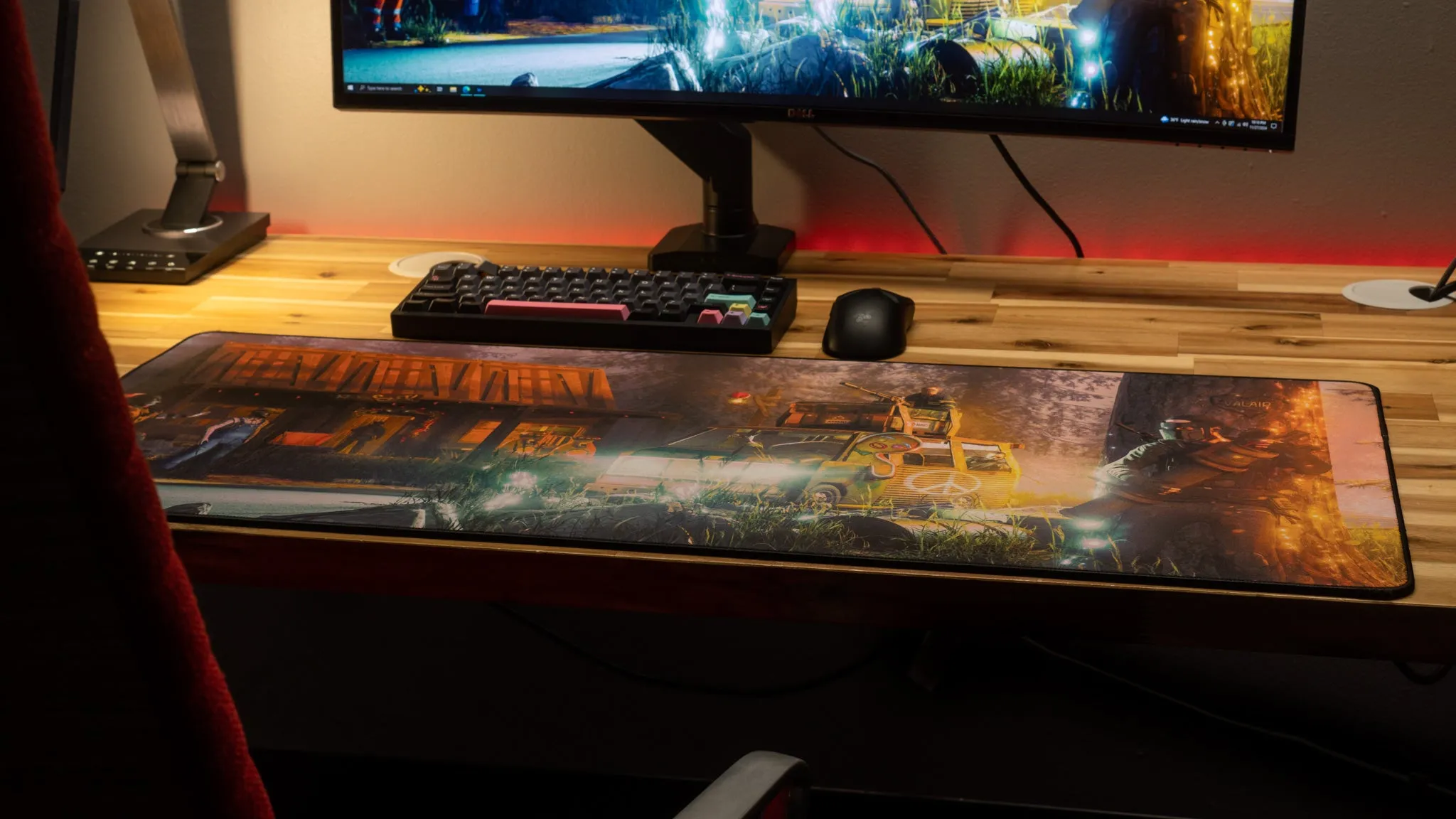 Valair "Trust Issues Guaranteed" Limited Edition Content Creator Collaboration Rust Gaming Deskmat Mouse Pad