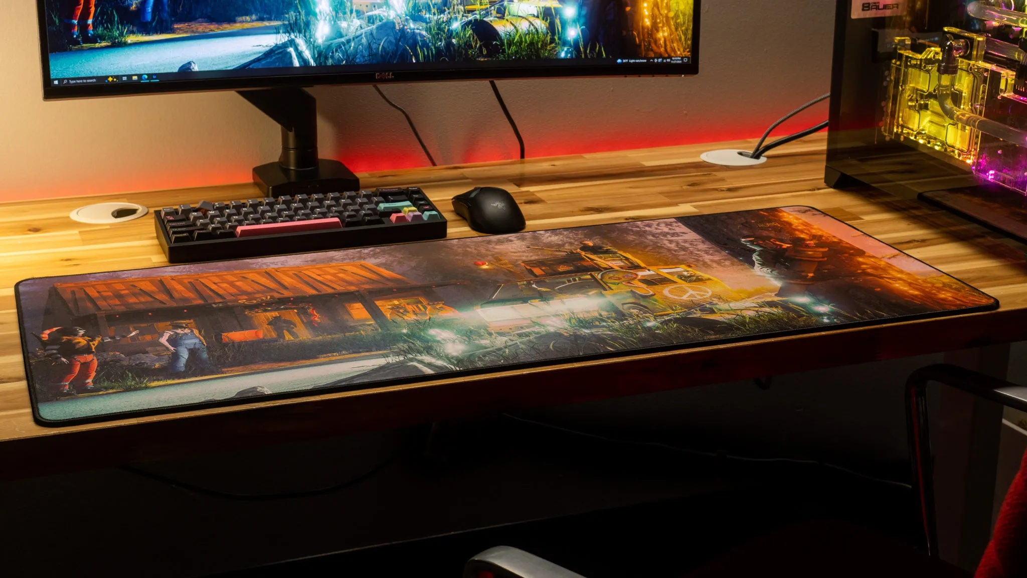 Valair "Trust Issues Guaranteed" Limited Edition Content Creator Collaboration Rust Gaming Deskmat Mouse Pad