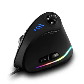 Vertical Ergonomic Gaming Mouse With RGB Lights