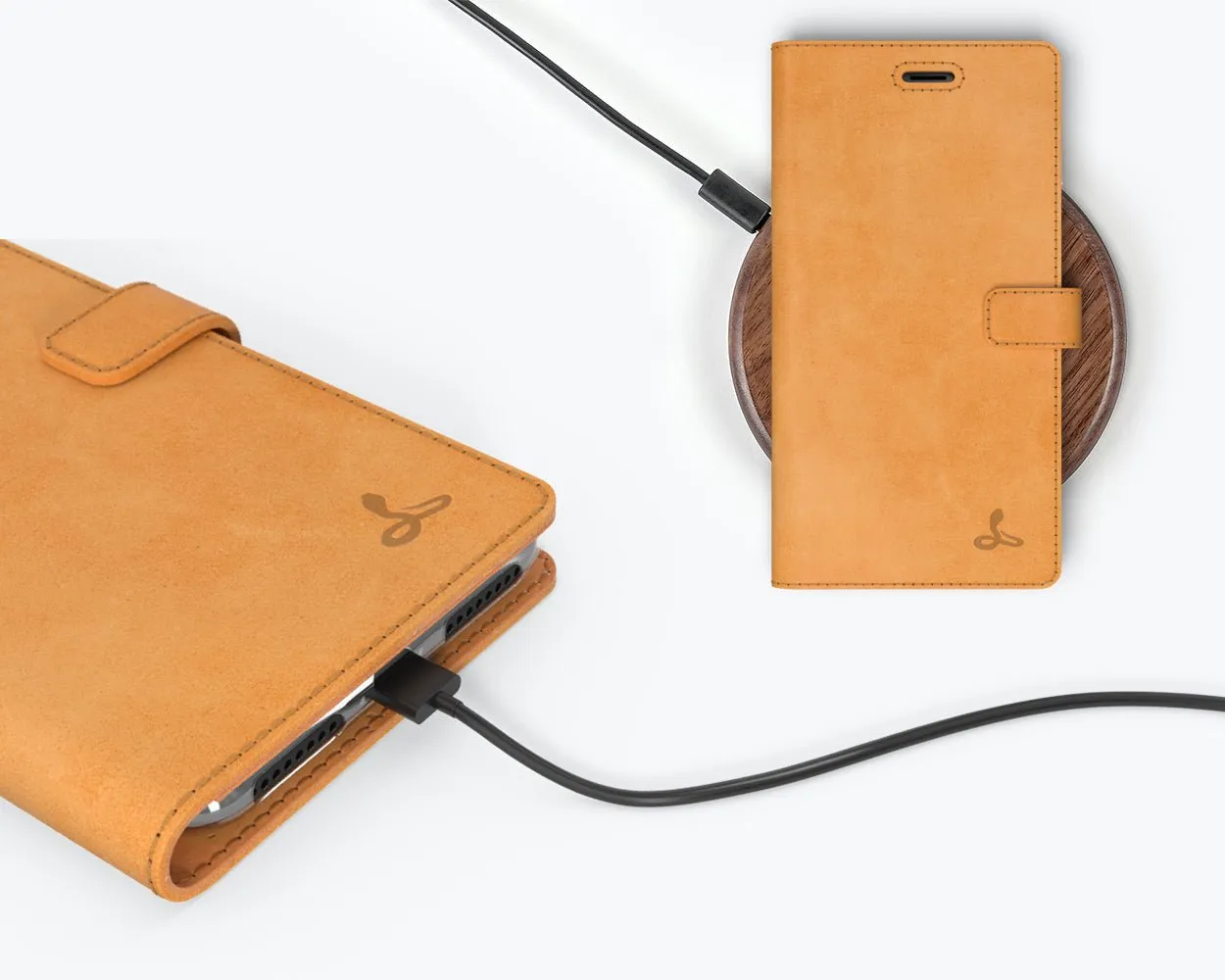 Vintage Leather Wallet - Apple iPhone 8 Plus