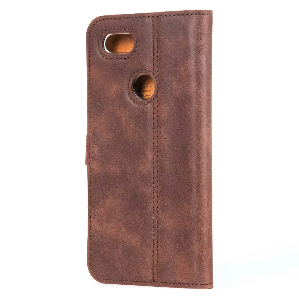 Vintage Leather Wallet - Google Pixel 3 XL