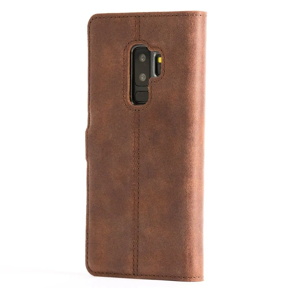 Vintage Leather Wallet - Samsung Galaxy S9 Plus