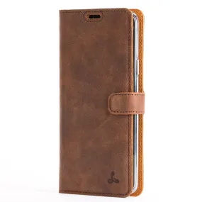 Vintage Leather Wallet - Samsung Galaxy S9 Plus