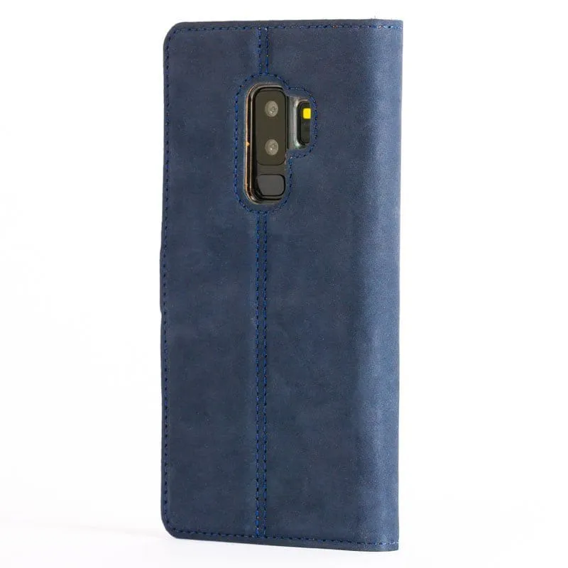 Vintage Leather Wallet - Samsung Galaxy S9 Plus