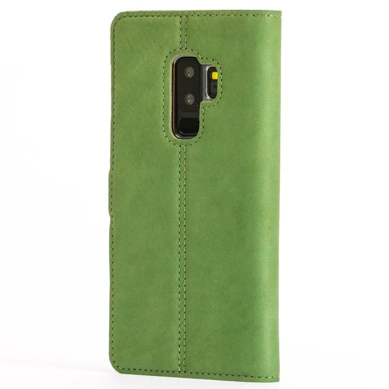 Vintage Leather Wallet - Samsung Galaxy S9 Plus