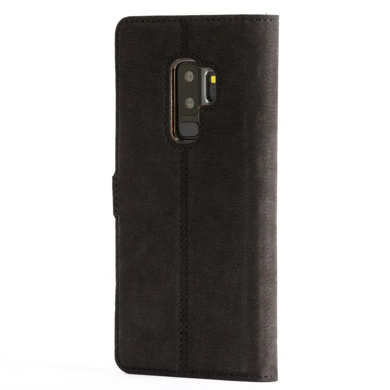 Vintage Leather Wallet - Samsung Galaxy S9 Plus