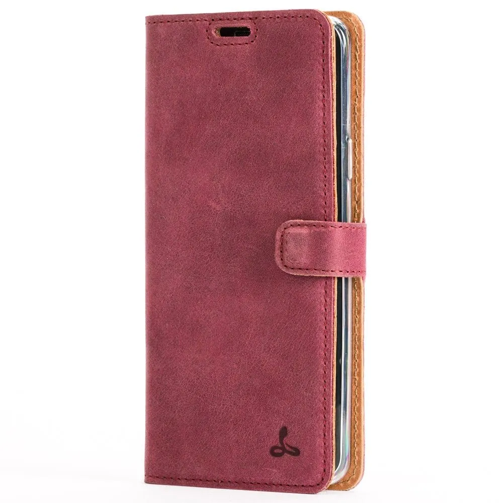 Vintage Leather Wallet - Samsung Galaxy S9 Plus