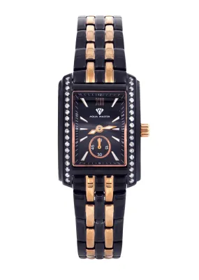 Womens Rose Gold Tone Diamond Watch | Appx 0.75 Carats