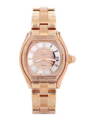 Womens Rose Gold Tone Diamond Watch | Appx 1.26 Carats